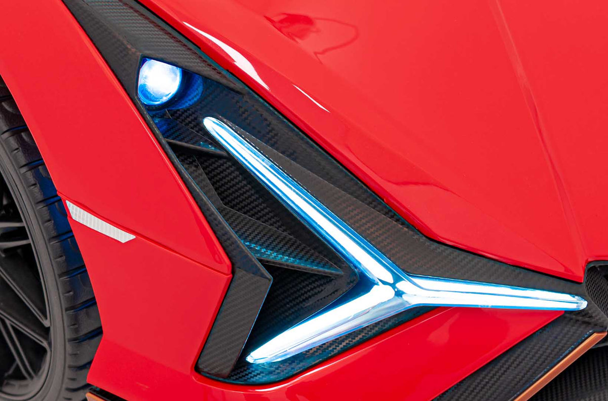 Elektrické autíčko Lamborghini SIAN červená