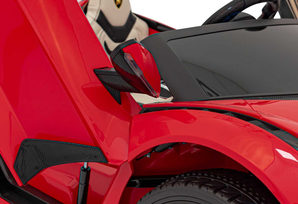 Elektrické autíčko Lamborghini SIAN červená