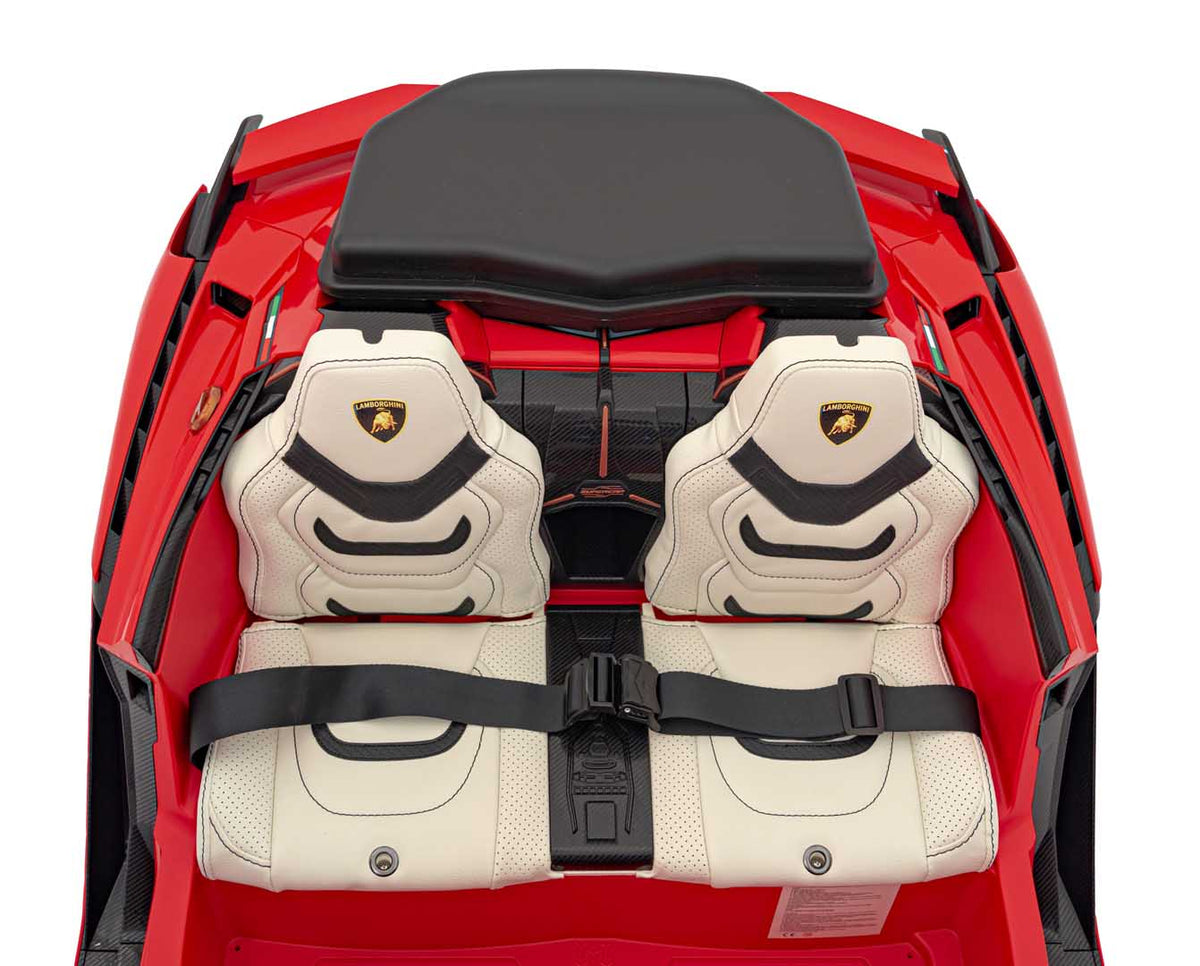 Elektrické autíčko Lamborghini SIAN červená