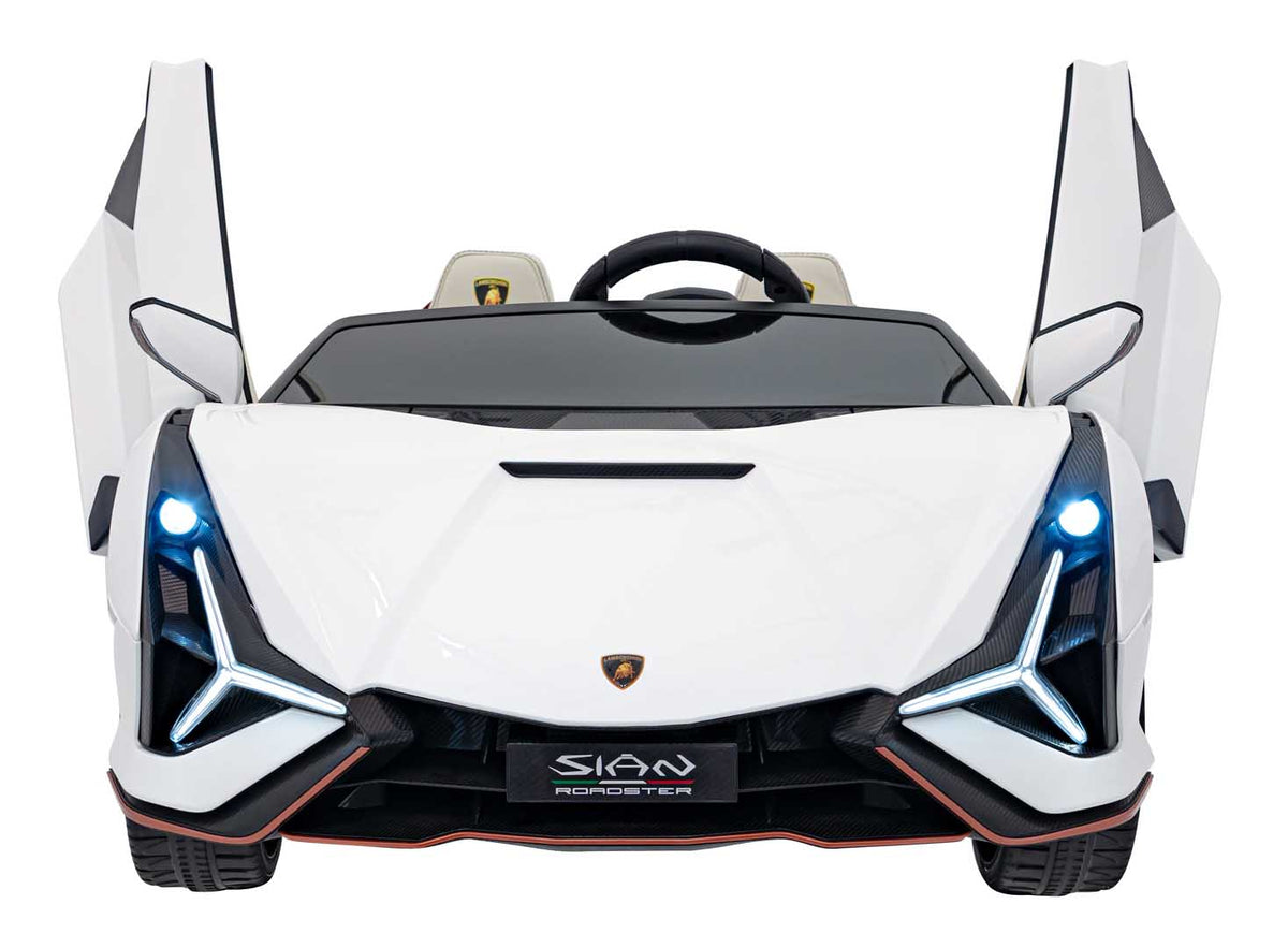 Elektrické autíčko Lamborghini SIAN biela