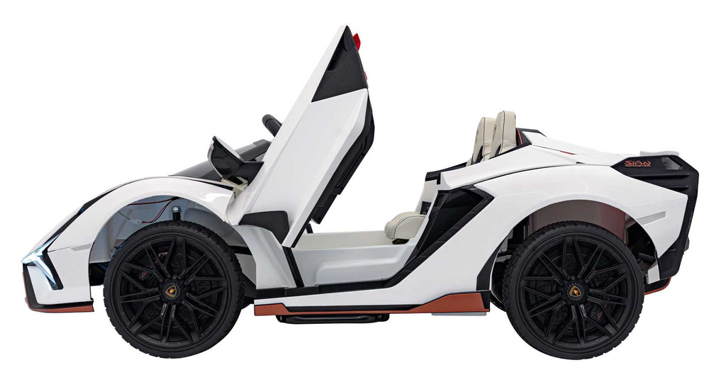 Elektrické autíčko Lamborghini SIAN biela