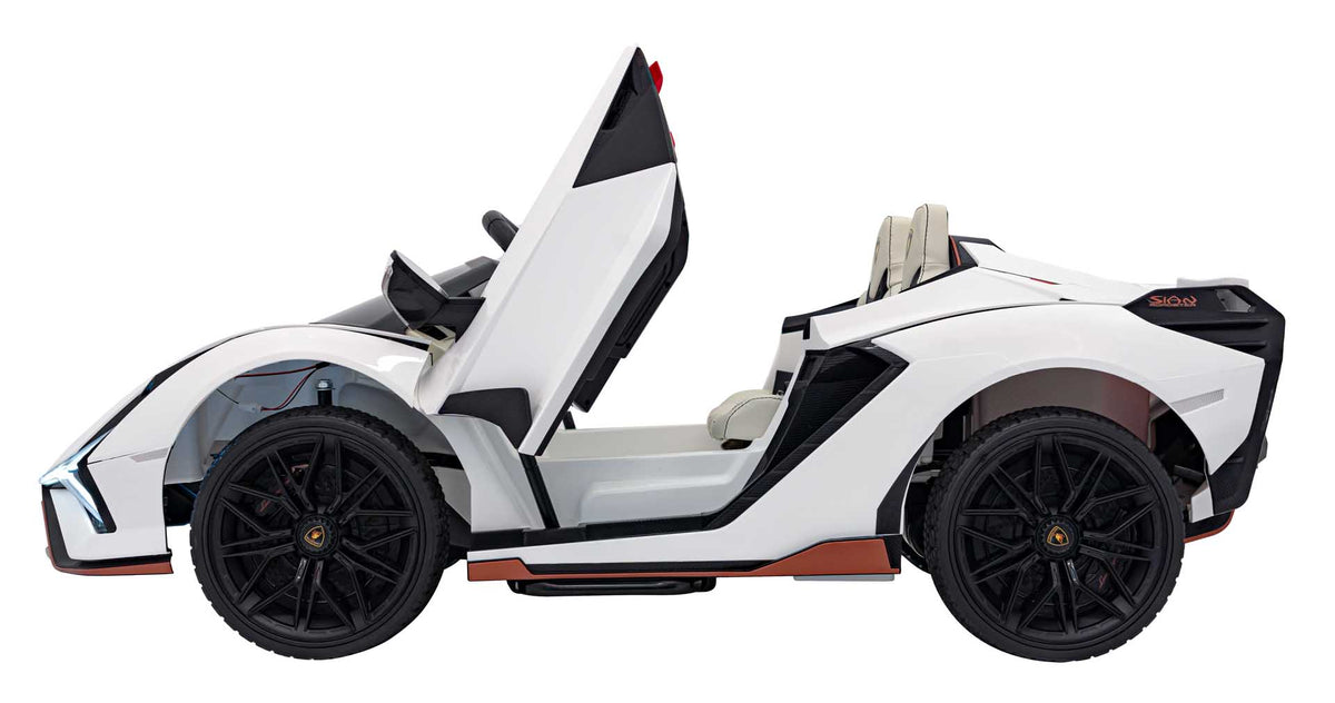 Elektrické autíčko Lamborghini SIAN biela