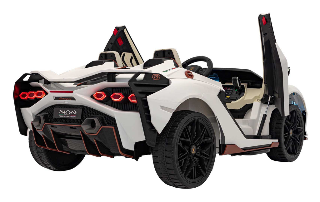 Elektrické autíčko Lamborghini SIAN biela
