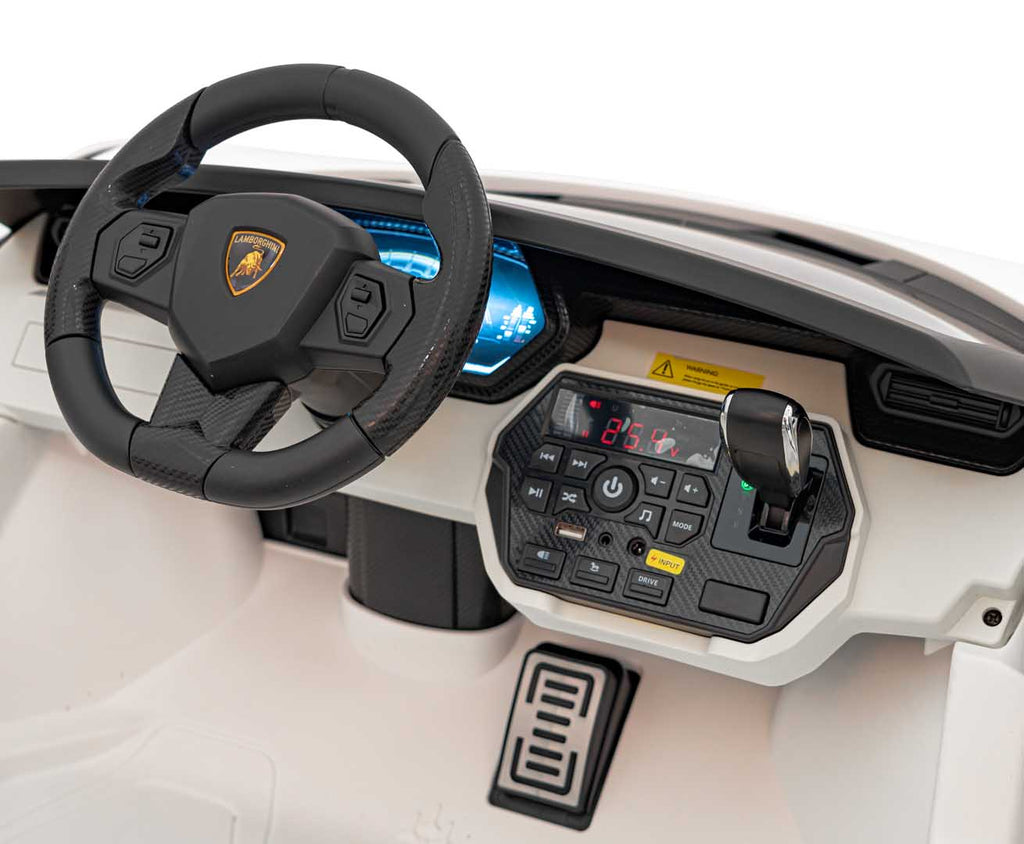 Elektrické autíčko Lamborghini SIAN biela