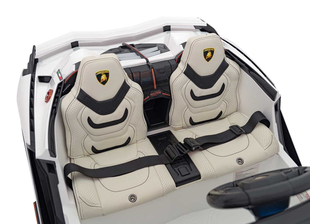 Elektrické autíčko Lamborghini SIAN biela