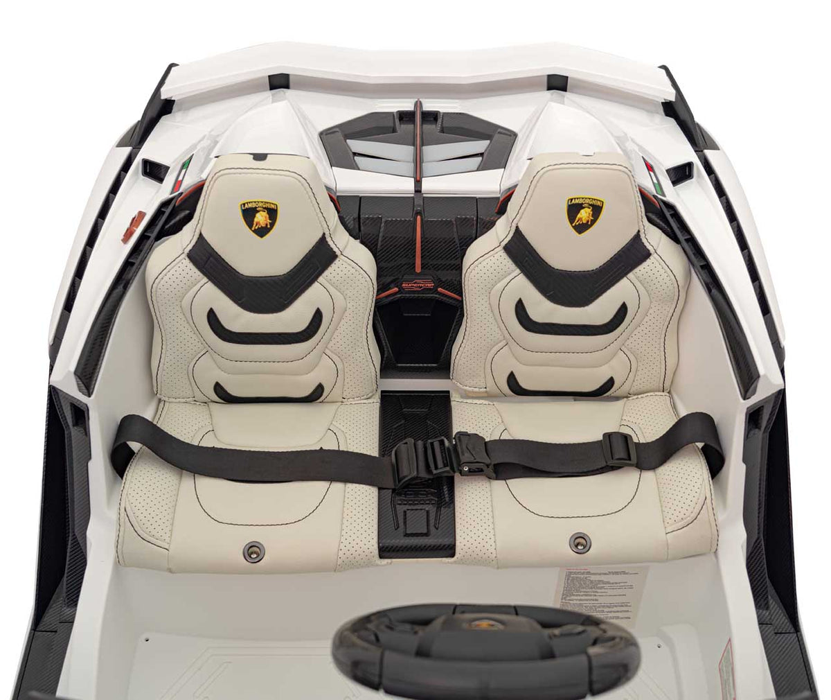 Elektrické autíčko Lamborghini SIAN biela