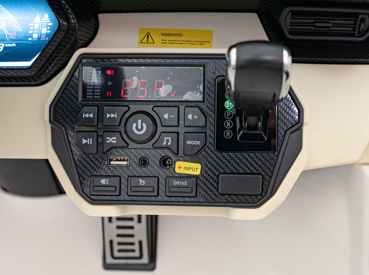 Elektrické autíčko Lamborghini SIAN biela