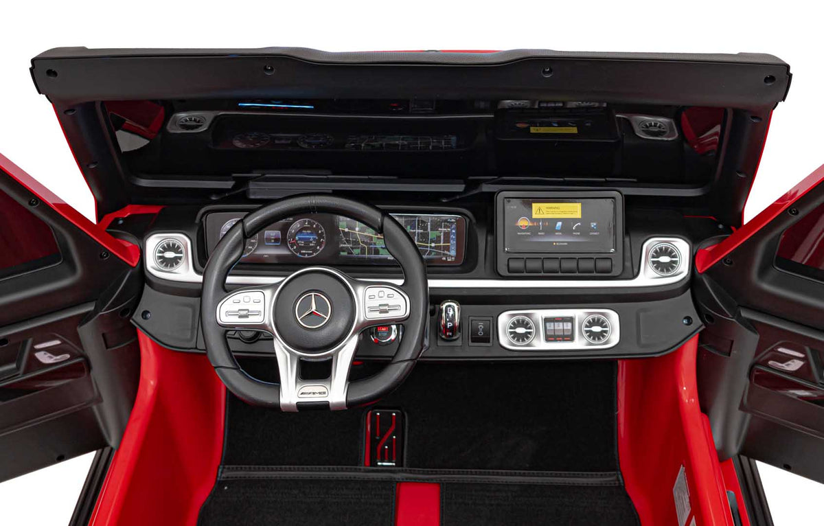 Elektrické autíčko Mercedes-Benz G63 AMG XXL červená