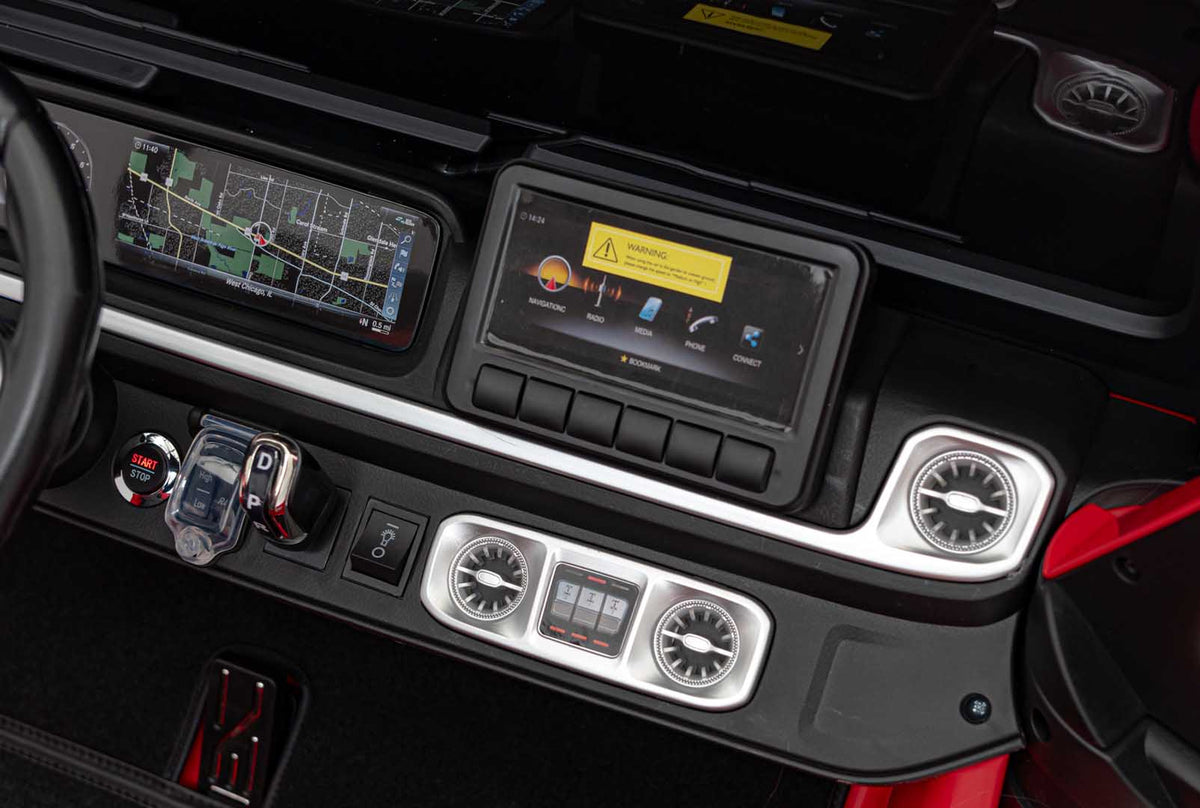 Mercedes Benz G63 AMG XXL vehicle Red
