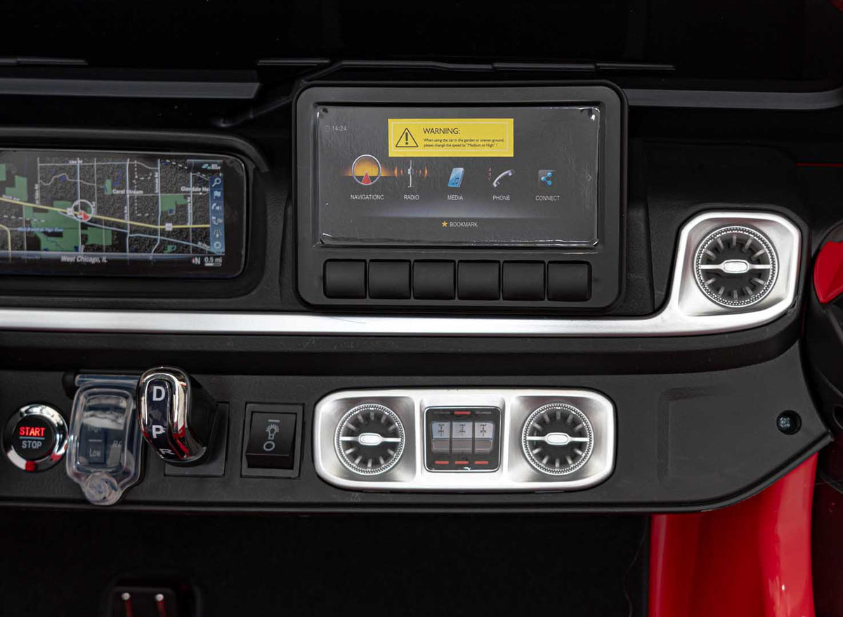 Elektrické autíčko Mercedes-Benz G63 AMG XXL červená