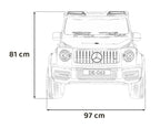 Mercedes Benz G63 AMG XXL vehicle Red