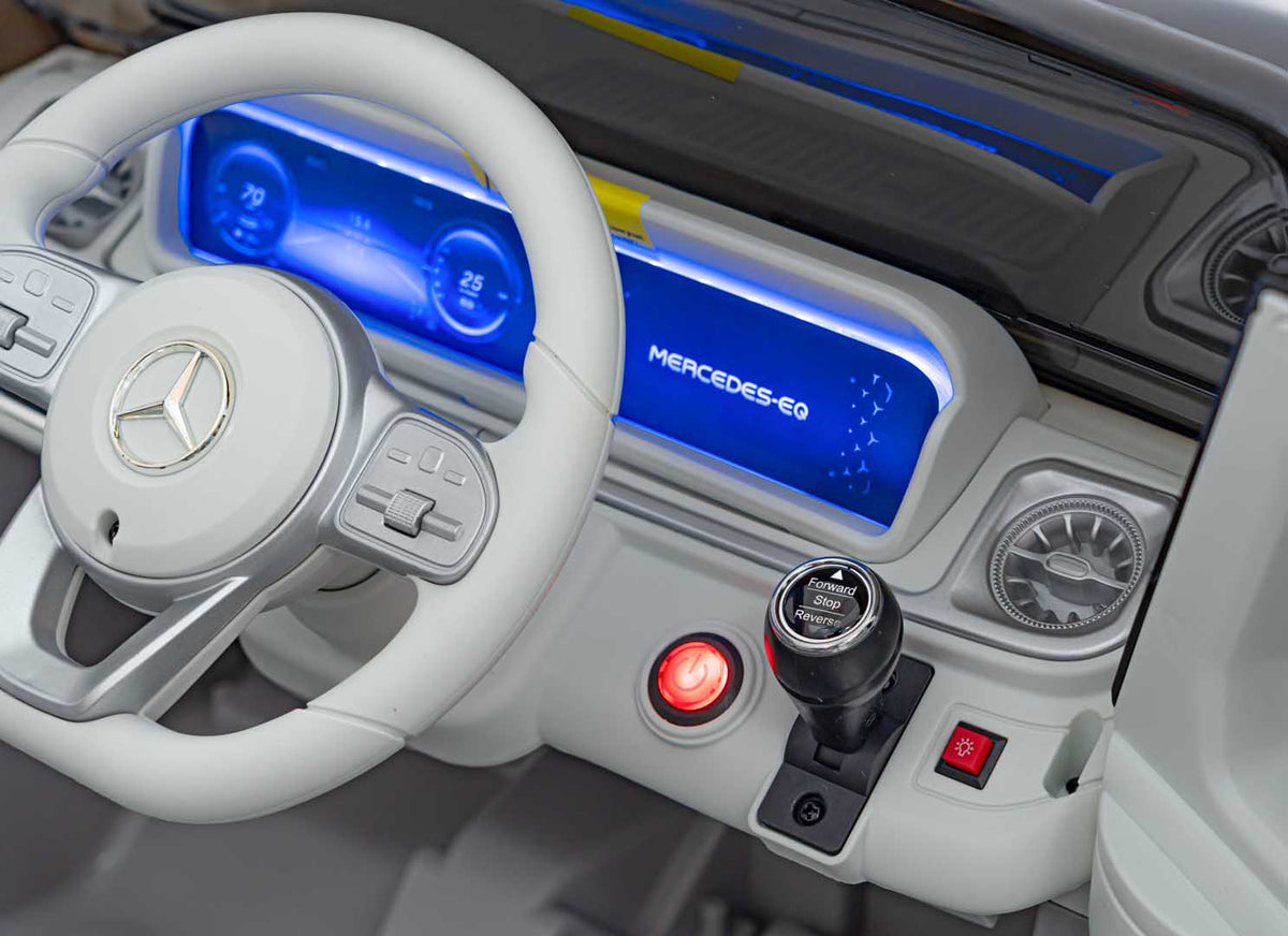 Mercedes Benz EQG vehicle Silver
