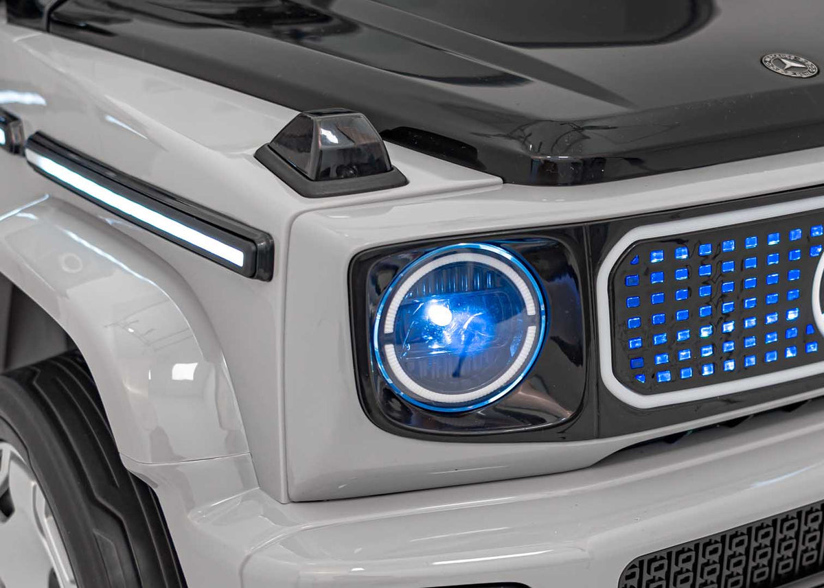 Elektrické autíčko Mercedes-Benz EQG strieborná