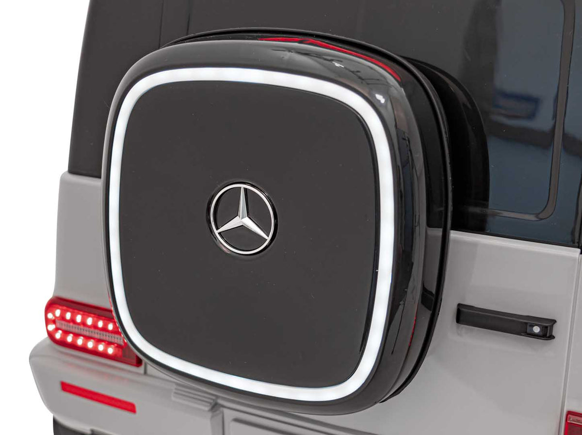 Elektrické autíčko Mercedes-Benz EQG strieborná
