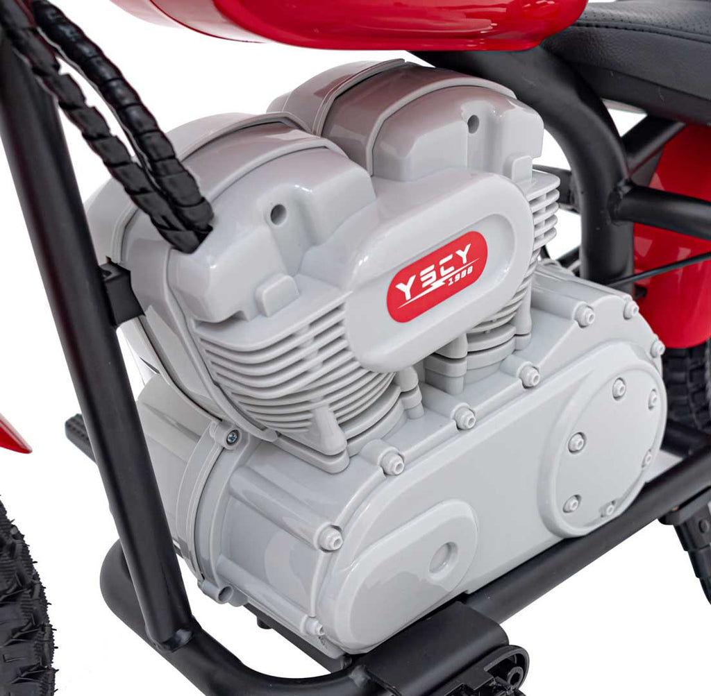 Elektrická motorka SPEED Power červená