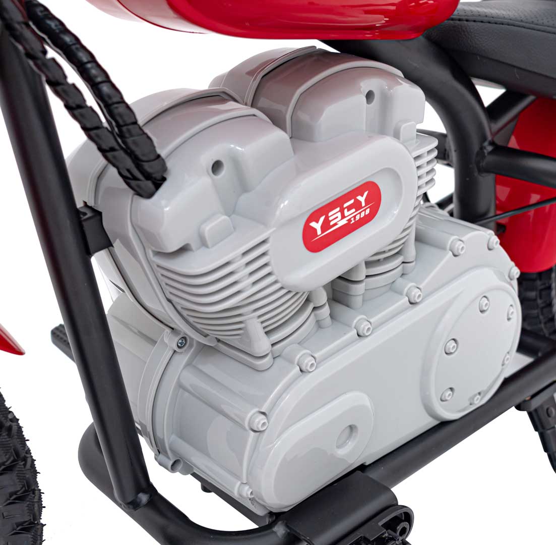 Elektrická motorka SPEED Power červená