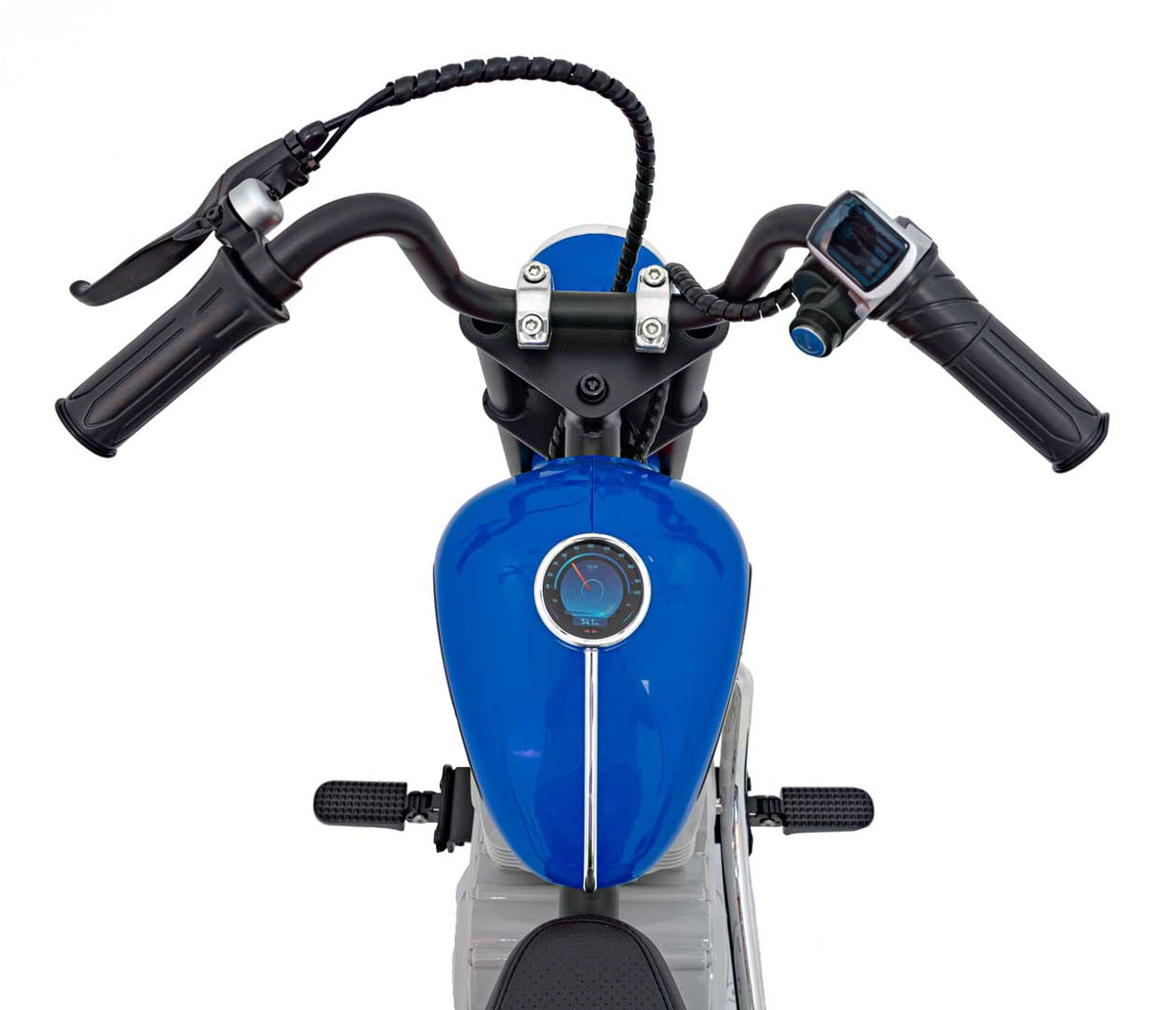 Elektrická motorka SPEED Power modrá
