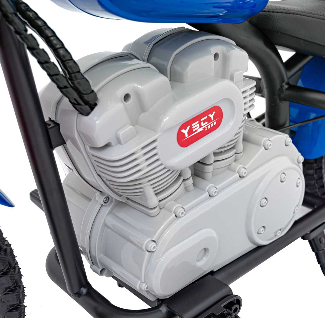 Elektrická motorka SPEED Power modrá