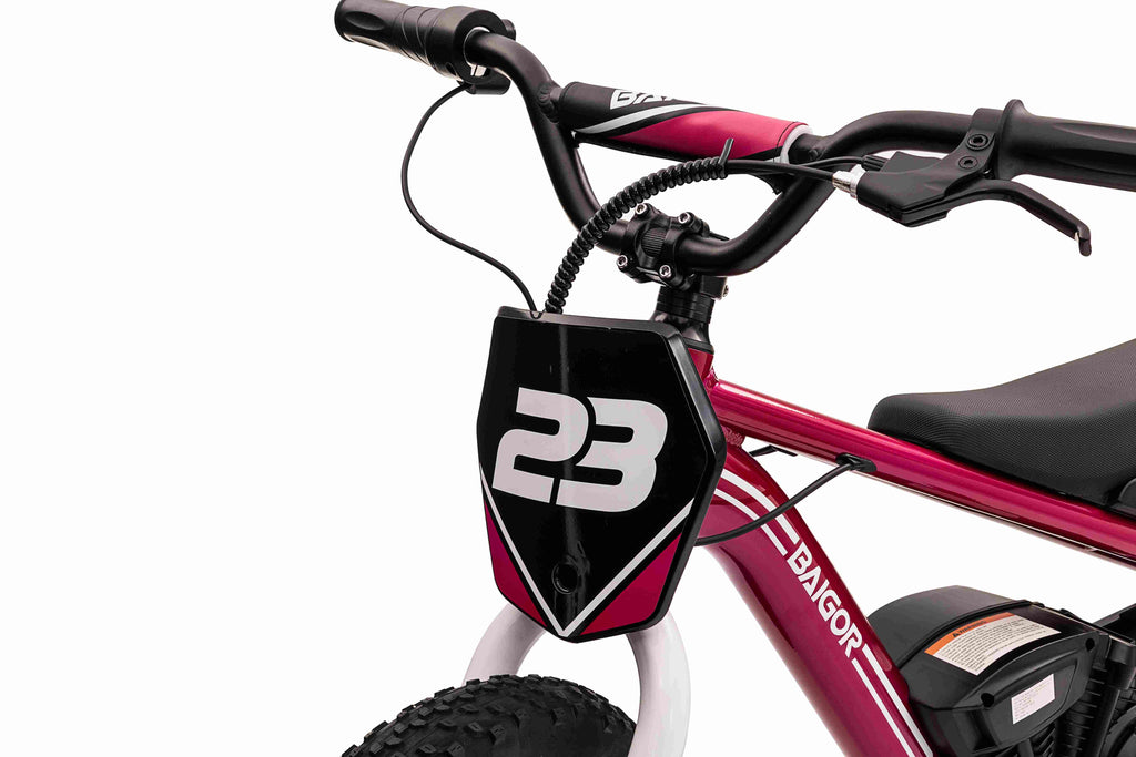 Elektrická motorka BAIGOR 23 PRO ružová