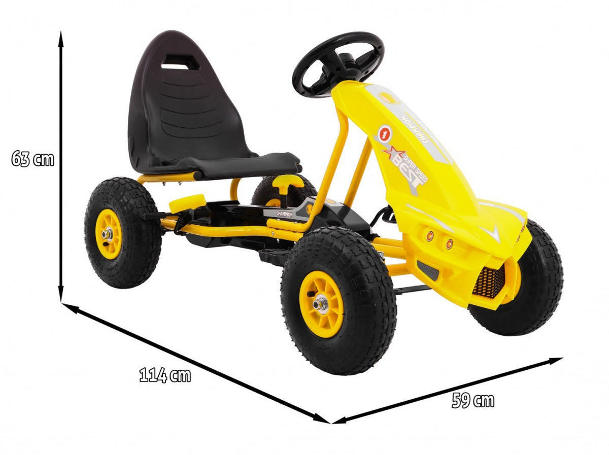 Gokart Chamiopn Yellow