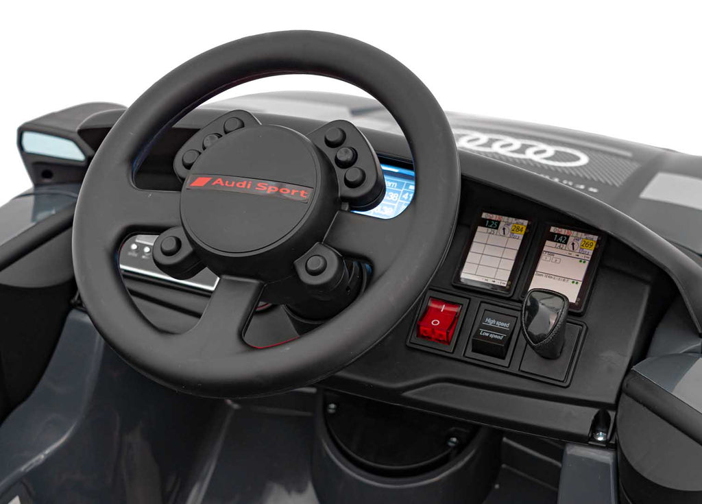 Elektrické autíčko Audi RSQ e-tron 12 V – sivé