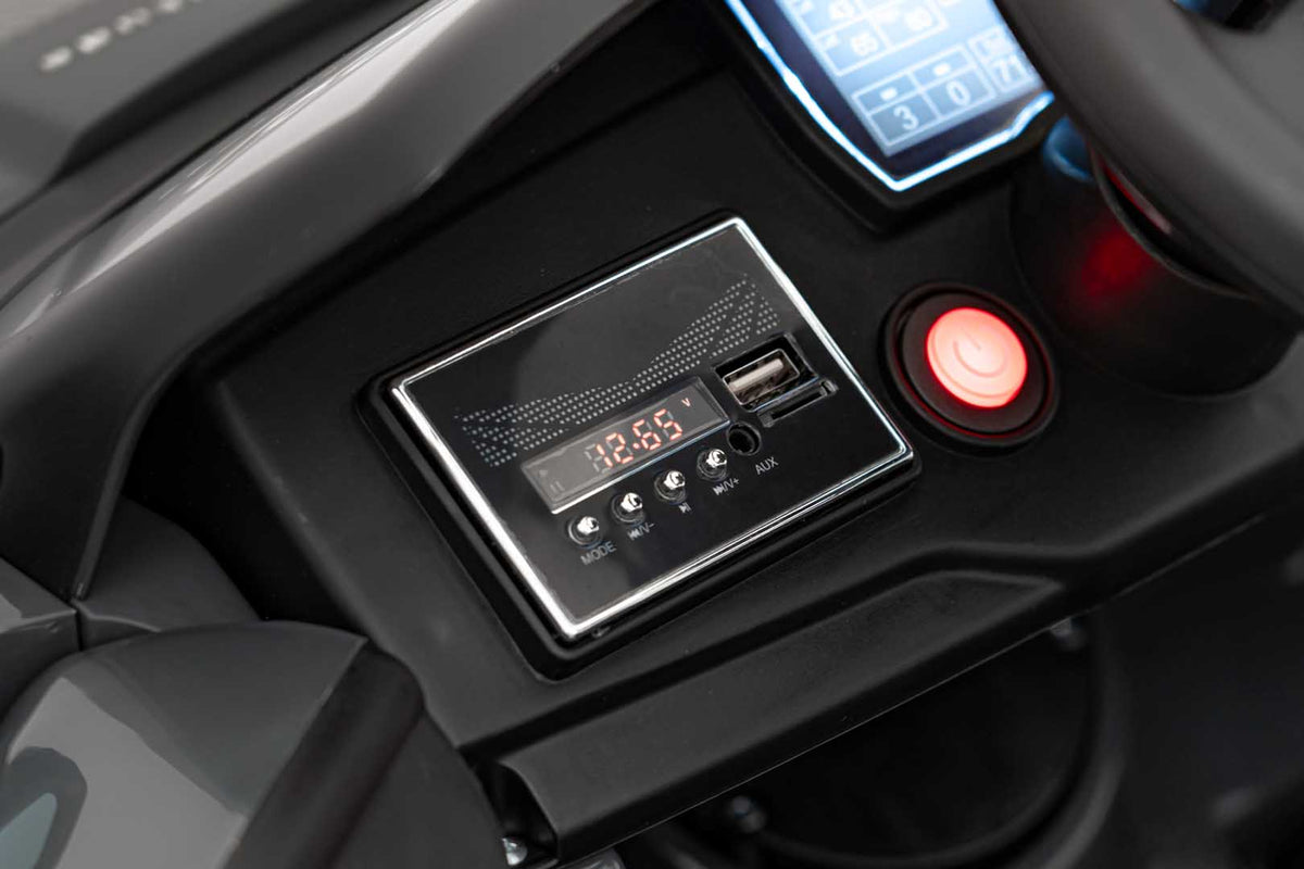 Elektrické autíčko Audi RSQ e-tron 12 V – sivé