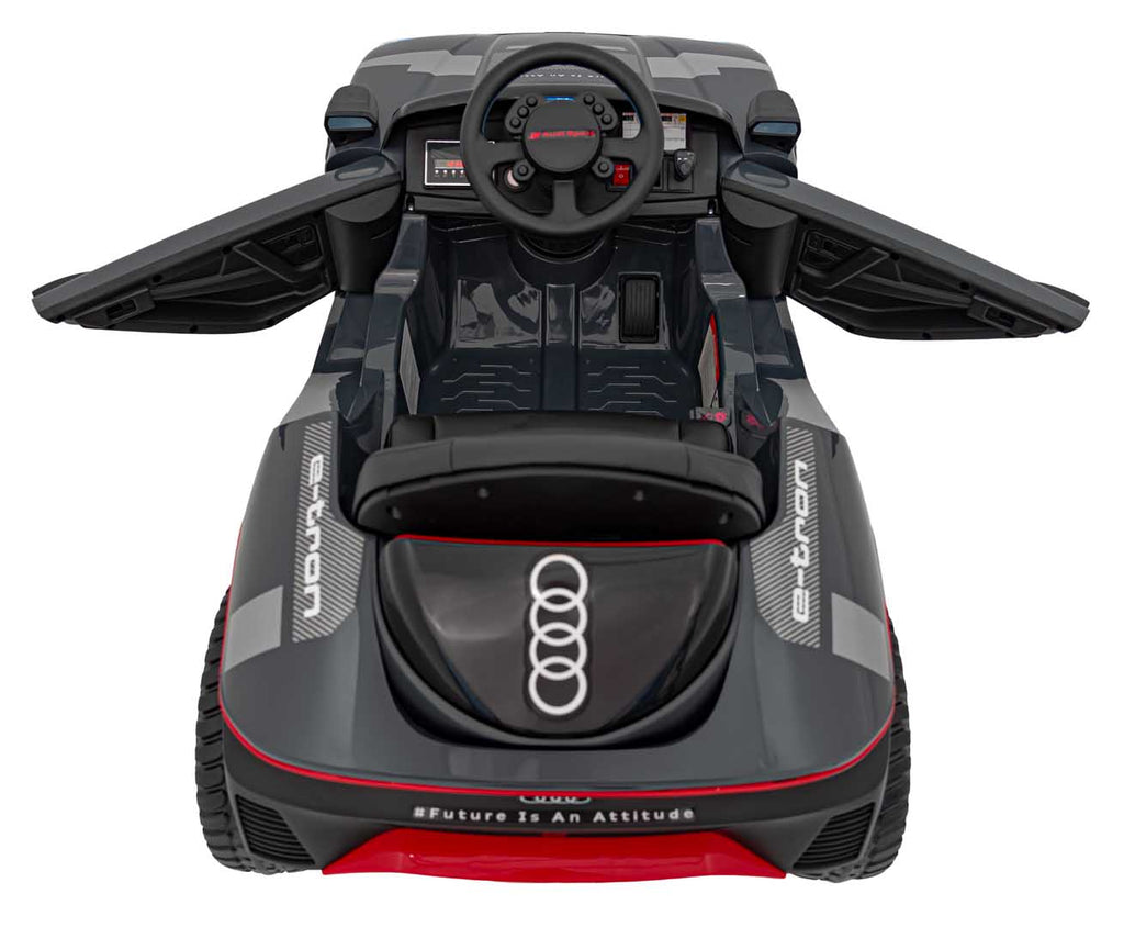 Elektrické autíčko Audi RSQ e-tron 12 V – sivé