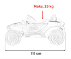 Elektrické autíčko Audi RSQ e-tron 12 V – sivé