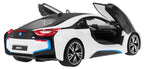 R/C toy car the BMW i8 White 1:14 RASTAR