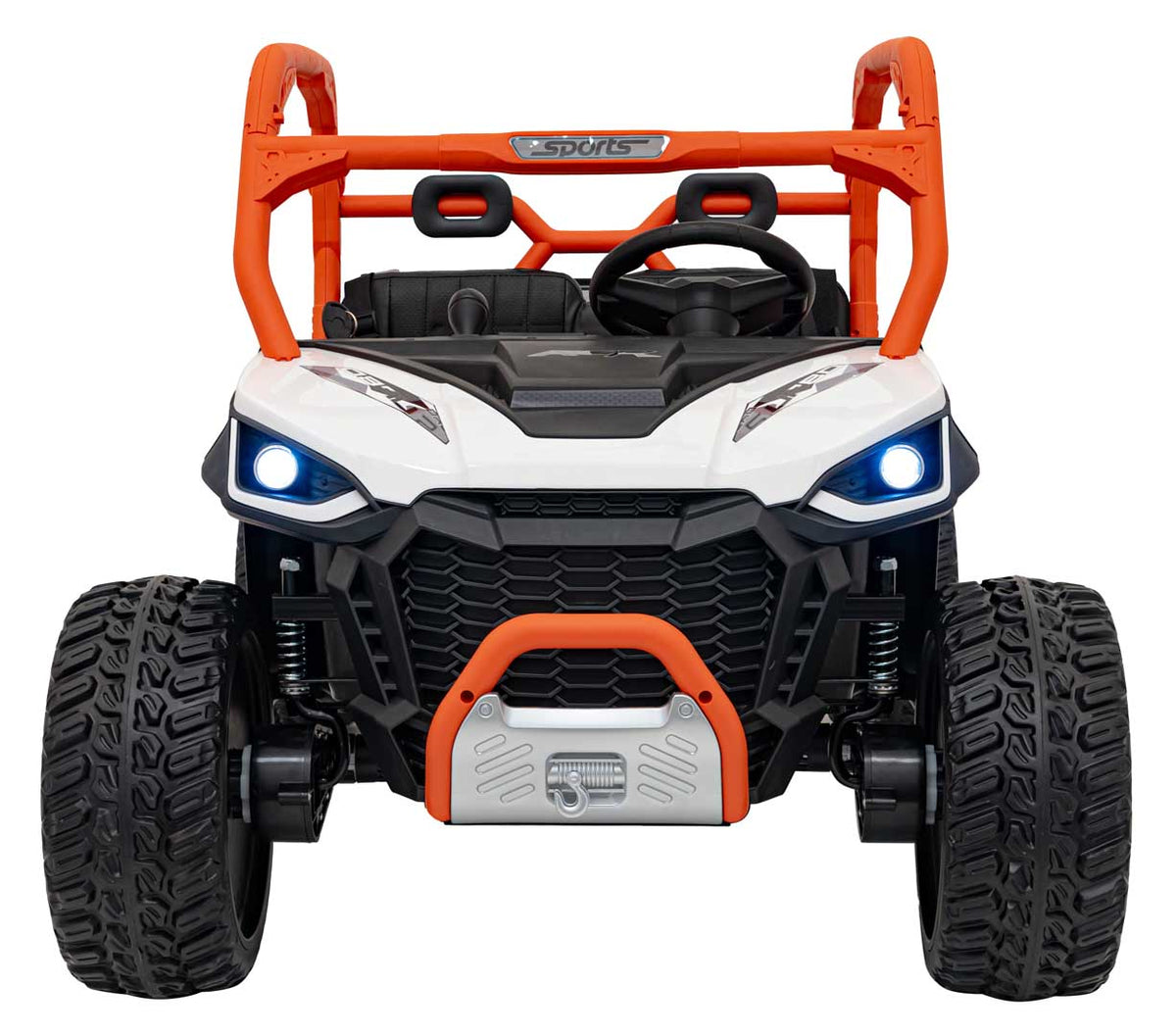 Vehicle Farmer Truck UTV Racing White