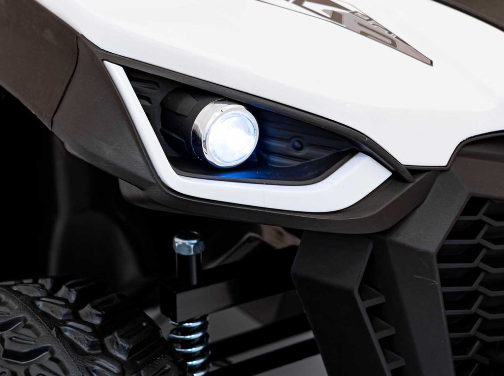 Vehicle Farmer Truck UTV Racing White