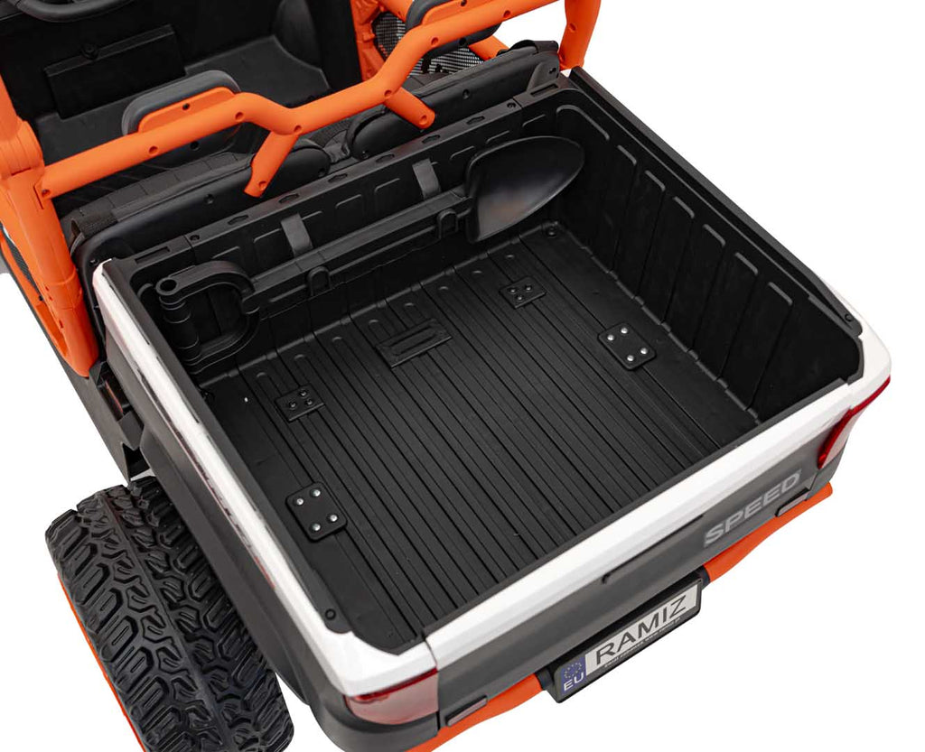 Vehicle Farmer Truck UTV Racing White