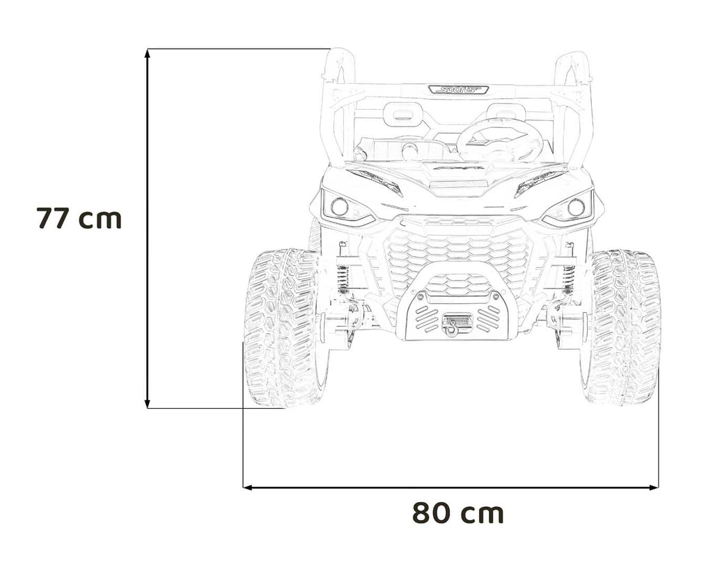 Vehicle Farmer Truck UTV Racing Red