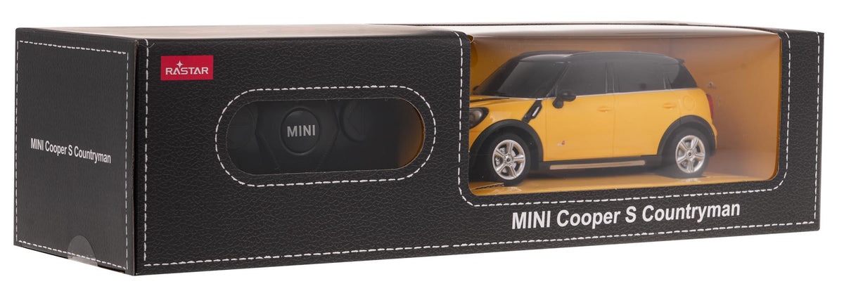 R/C 1:24 Mini Countryman Yellow RASTAR