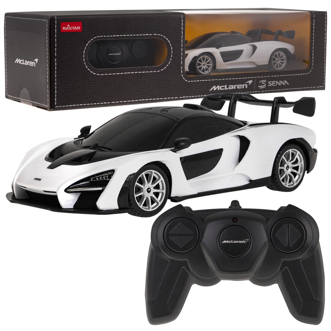 R/C 1:24 McLaren Senna White RASTAR