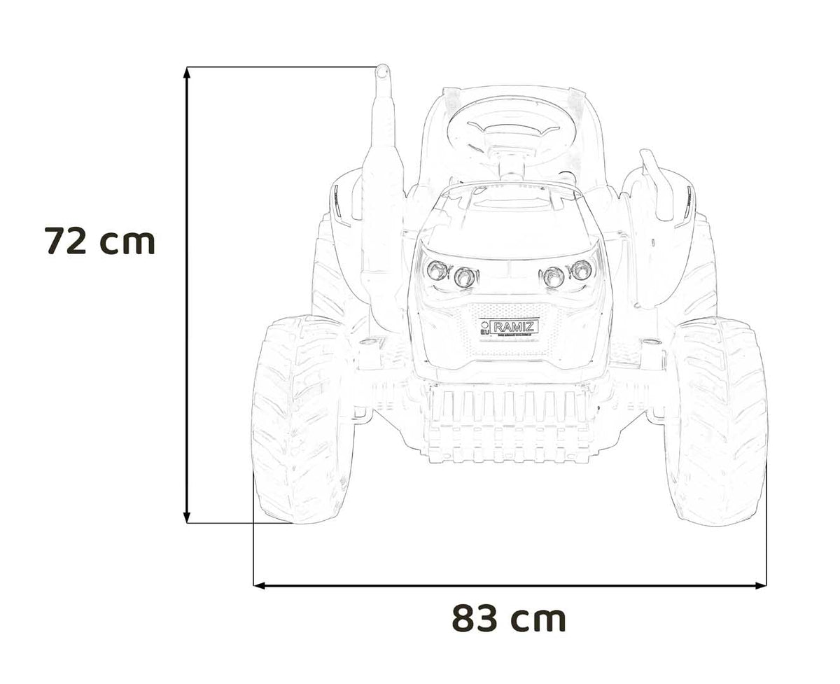 GROW 1804 Tractor vehicle Pink