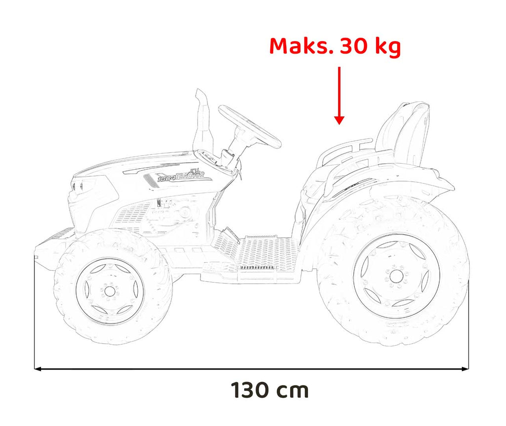 GROW 1804 Tractor vehicle Pink