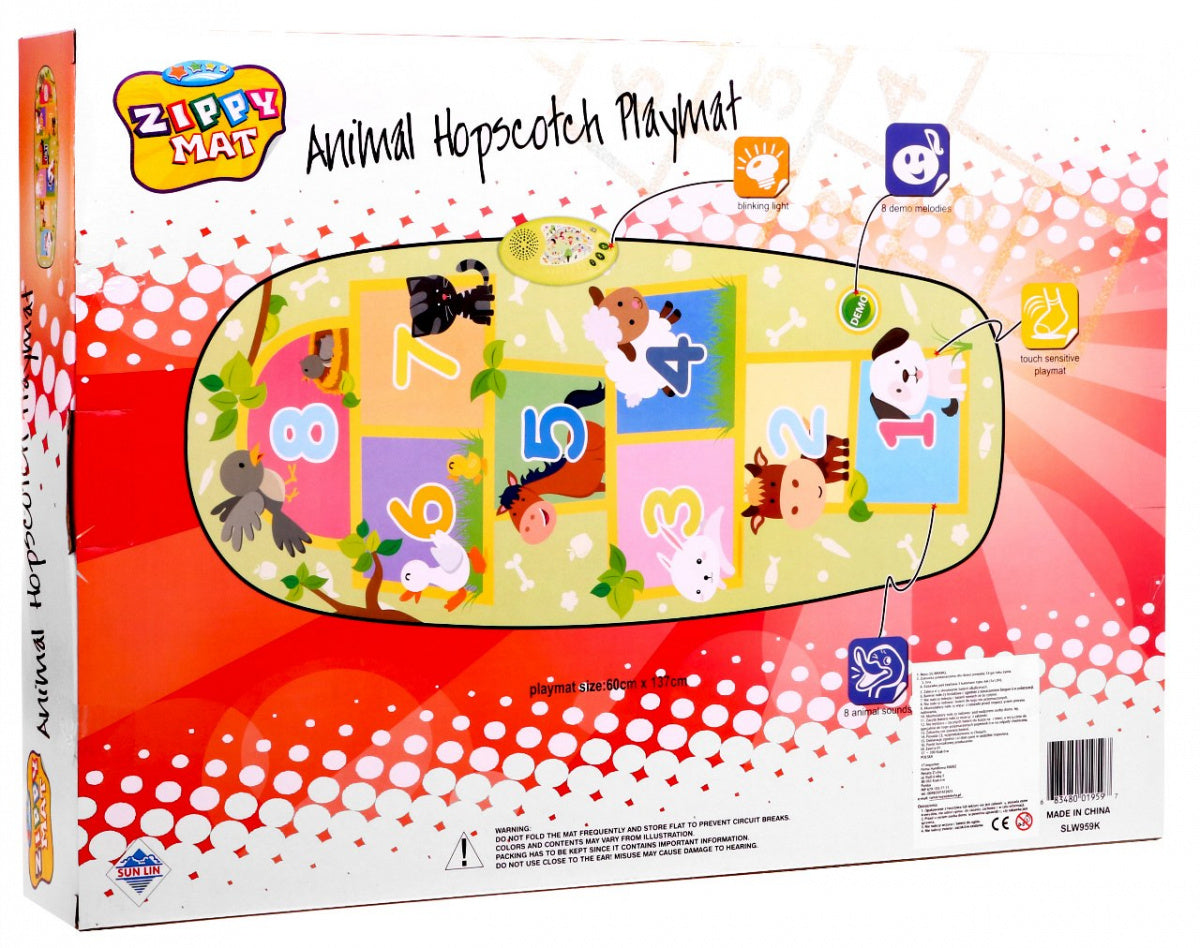 Game Mat Class Animals Green