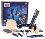 MEGA Set for a Little Hairdresser Blue + Accessories