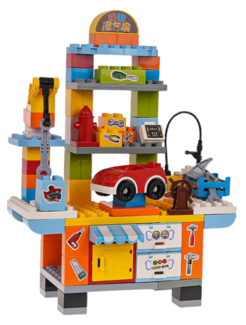 Set of blocks 110 pcs. Workshop