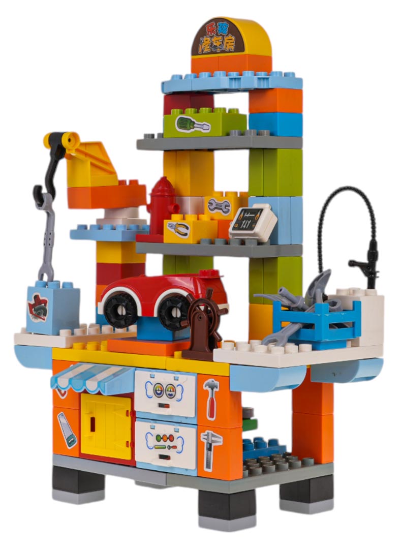 Set of blocks 110 pcs. Workshop
