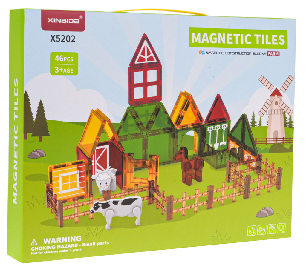 Magnetic Blocks Farm 46 pcs.
