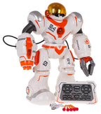 Multifunctional Orange White R/C Robot