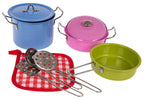 Metal Colored Pots + Accessories