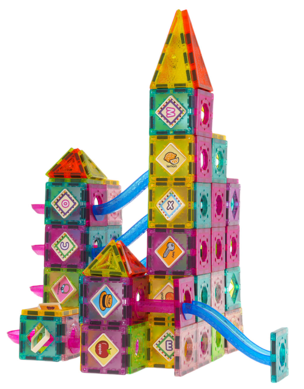 Magnetic Blocks Castle Track Ball 226 pcs.