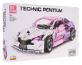 Pink Sports Car Building Blocks Set 652 pcs.