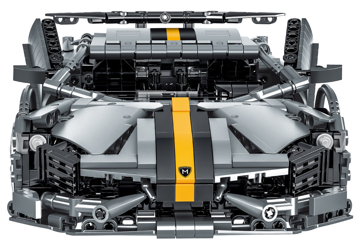 Sports Car Set Gray 1356 pcs.