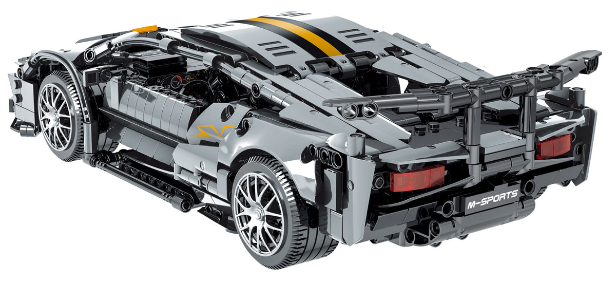 Sports Car Set Gray 1356 pcs.