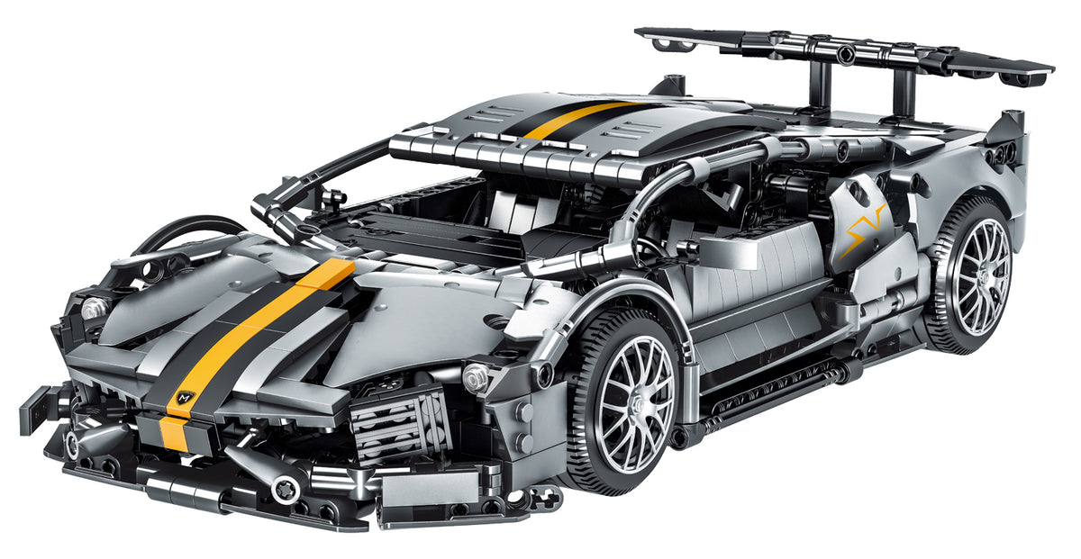 Sports Car Set Gray 1356 pcs.