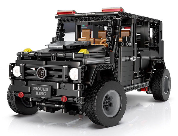 Off-road Car Block Set 1722 pcs. Black